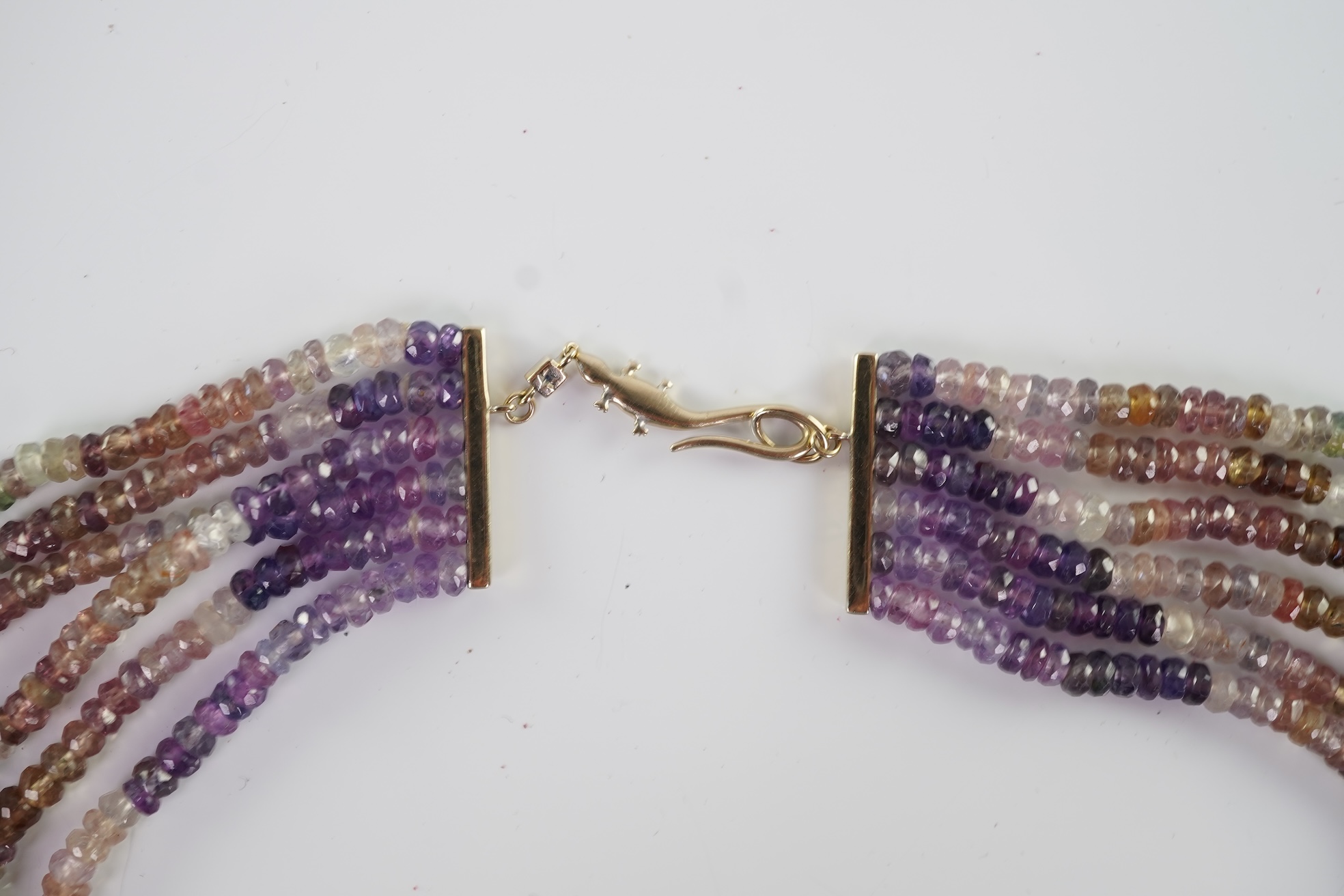 H. Stern, a sapphire necklace